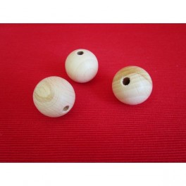 Perle Boule en bois 