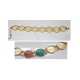 Bracelet ronds 16x16mm or x1pc