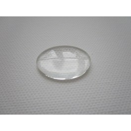 Cabochon transparent ovale 18x25mm 