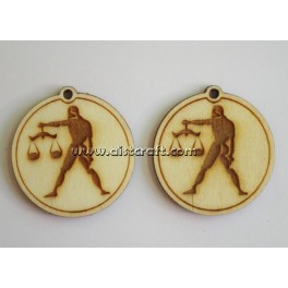 Boucles d’oreilles en bois