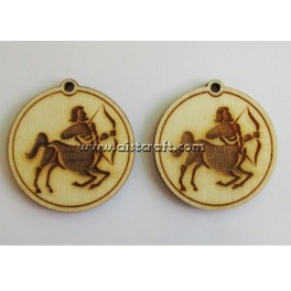 Boucles d’oreilles en bois