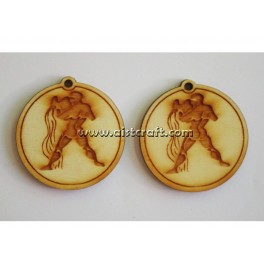 Boucles d’oreilles en bois