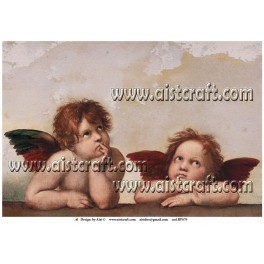 Papier de riz Anges