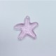Pendentif étoile en verre