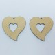 Boucles d’oreilles en bois