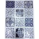 Papier de riz Thermo-impression Argent