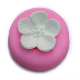 Moule silicone fleurs 3d tropicale 10cm pour plâtre résine argile savon