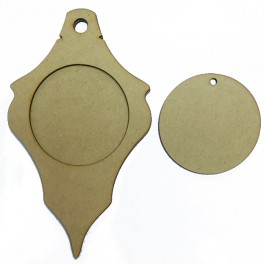 Pendentif en HDF 