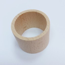 Anneaux en bois pour serviettes